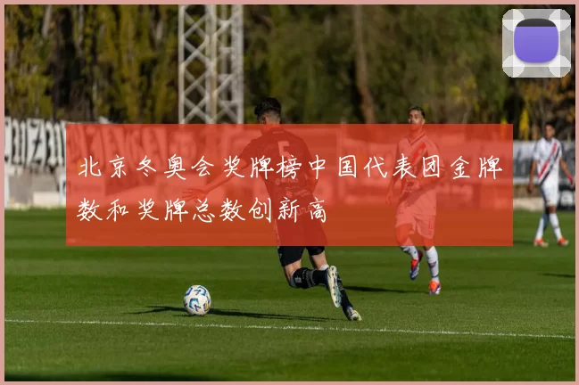 北京冬奥会奖牌榜中国代表团金牌数和奖牌总数创新高